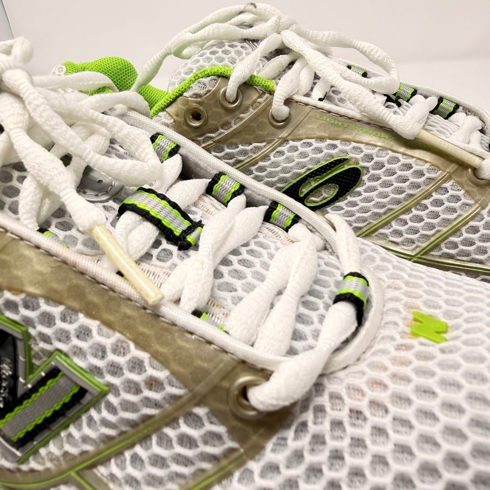 🇺🇸USA New Balance 826 White Lime Green Silver Y2K Running Shoes Women's 7.5 - Picture 14 of 16